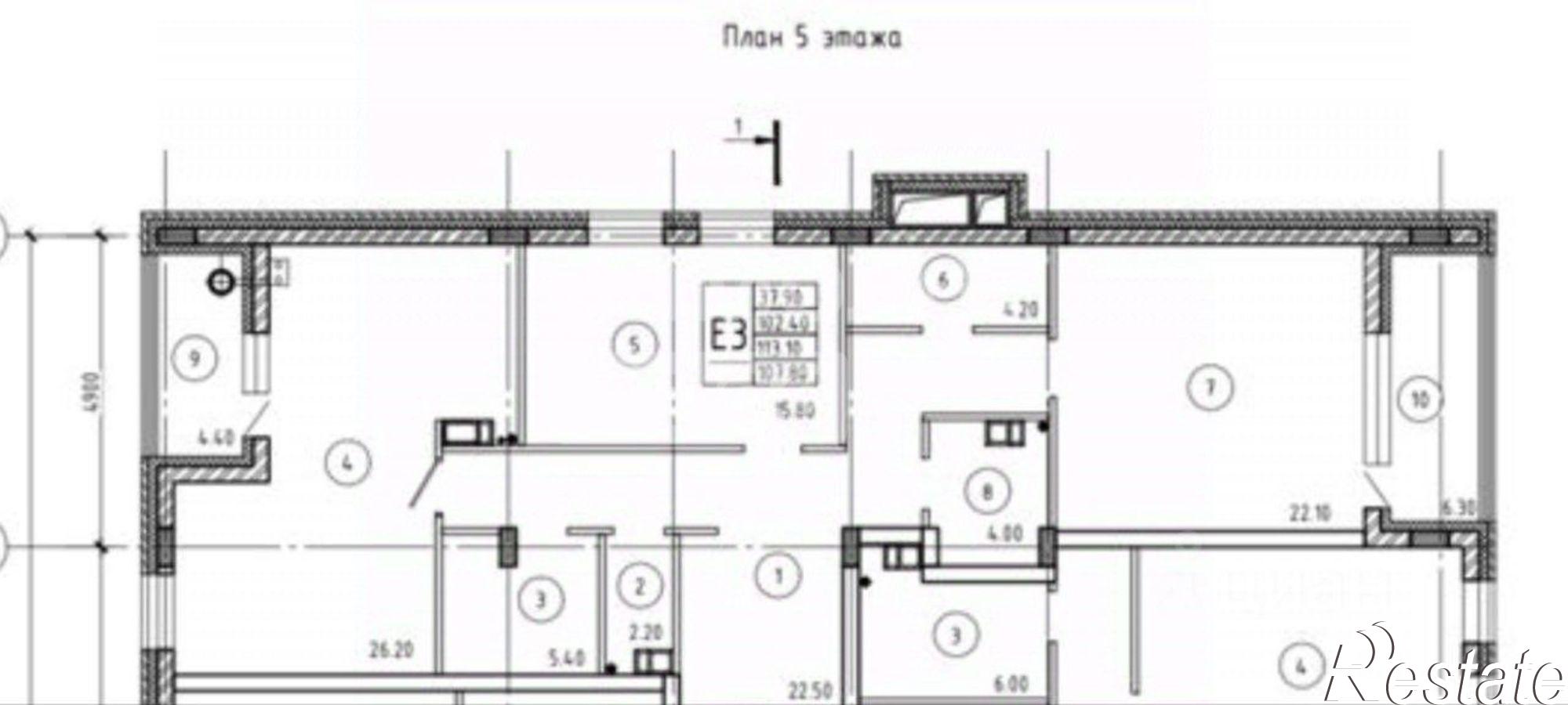 Купить квартиру за 18 500 000 рублей на улица Горького, 47