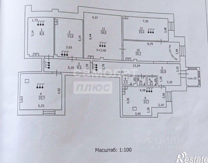 Помещение свободного назначения улица Перекальского, 11,  д. 11