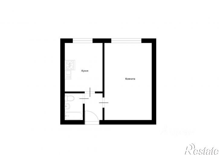 1-комн квартира Курск, Центральный, улица Ленина, 31