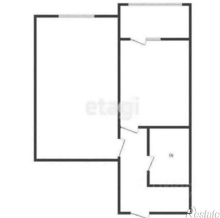 2-комн квартира улица Энгельса (дублёр), 115/5,  д. 115/5