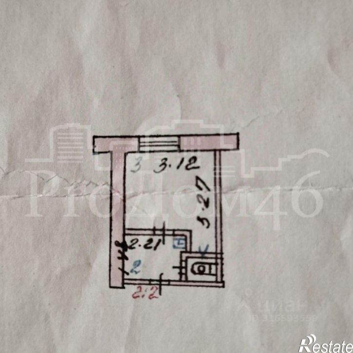 1-комн квартира ул Менделеева, 61/1,  д. 61/1