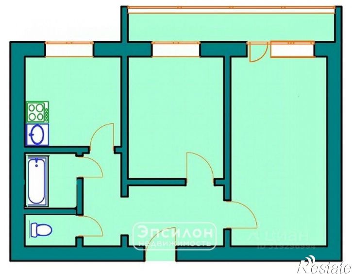 2-комн квартира Веспремская улица, 3,  д. 3