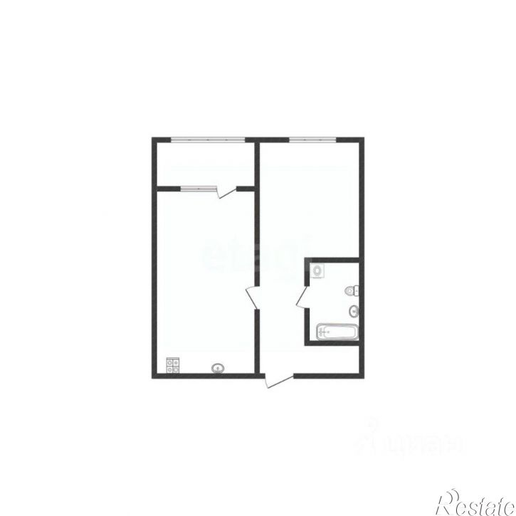 1-комн квартира городской округ Курск