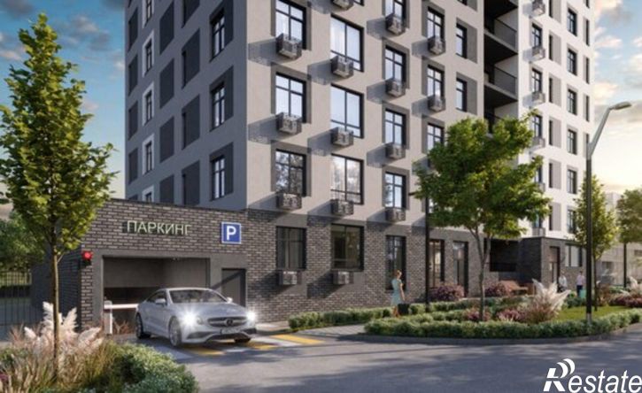 1-комн квартира в новом доме Хуторская улица, 14В,  д. 14В