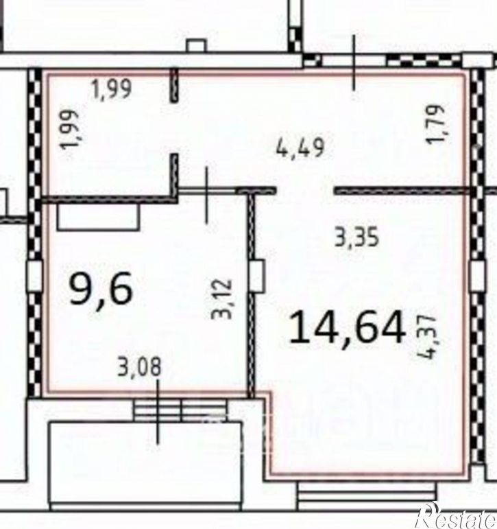 1-комн квартира ул генерала Григорова, 36,  д. 36