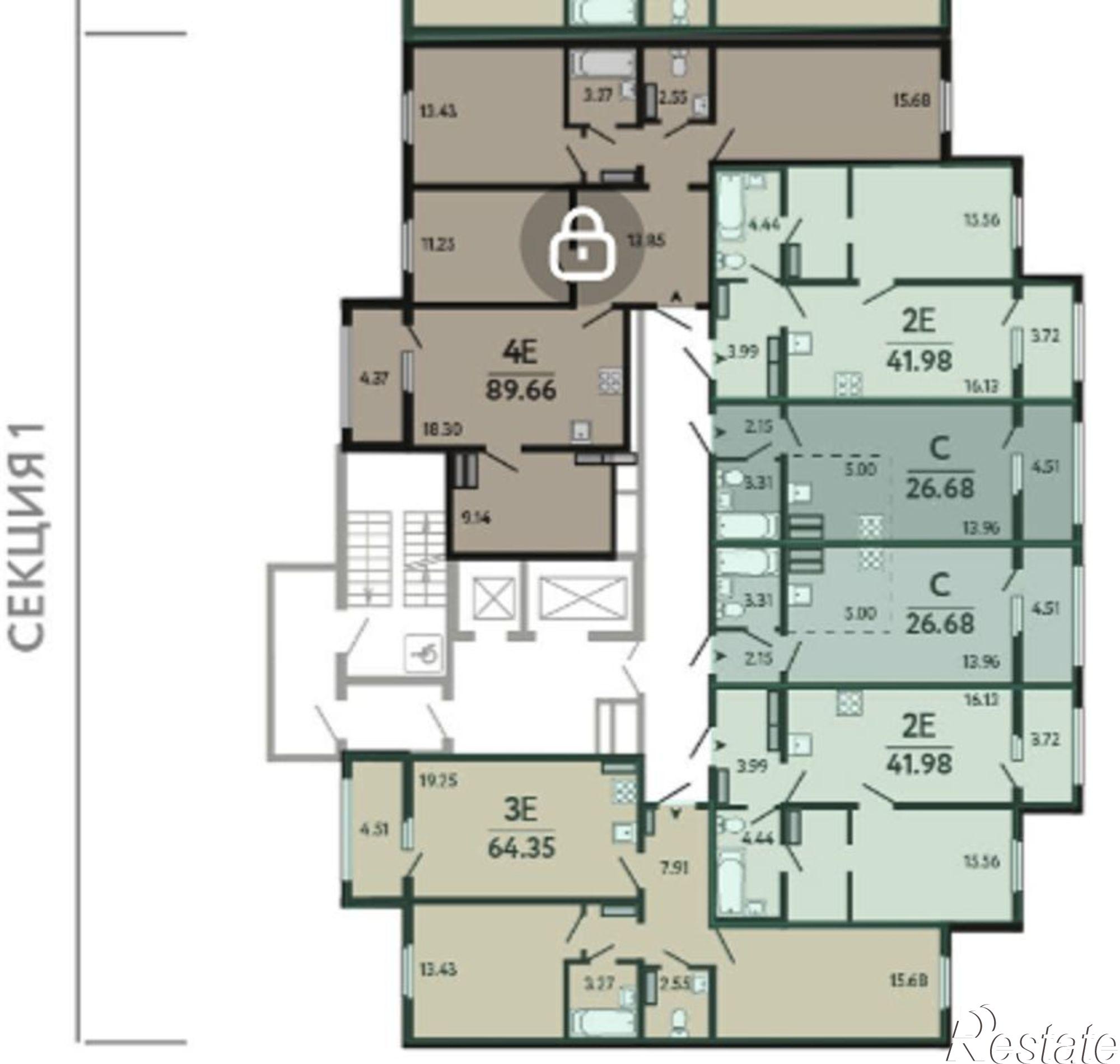 Купить квартиру за 6 317 990 рублей на улица Энгельса