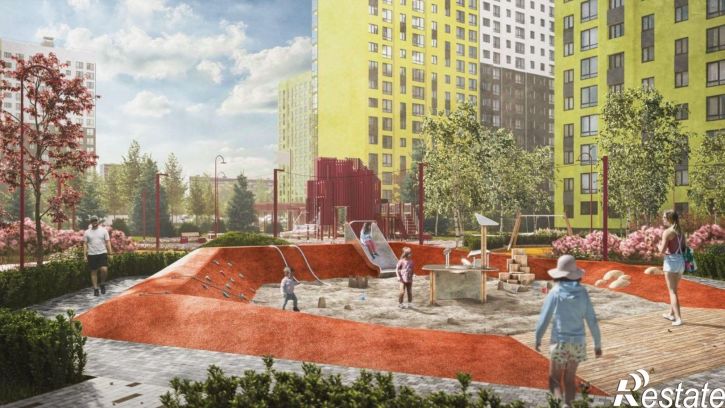 1-комн квартира в новом доме улица Энгельса