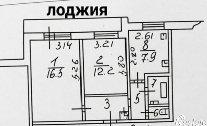2-комн квартира улица Косухина, 43,  д. 43