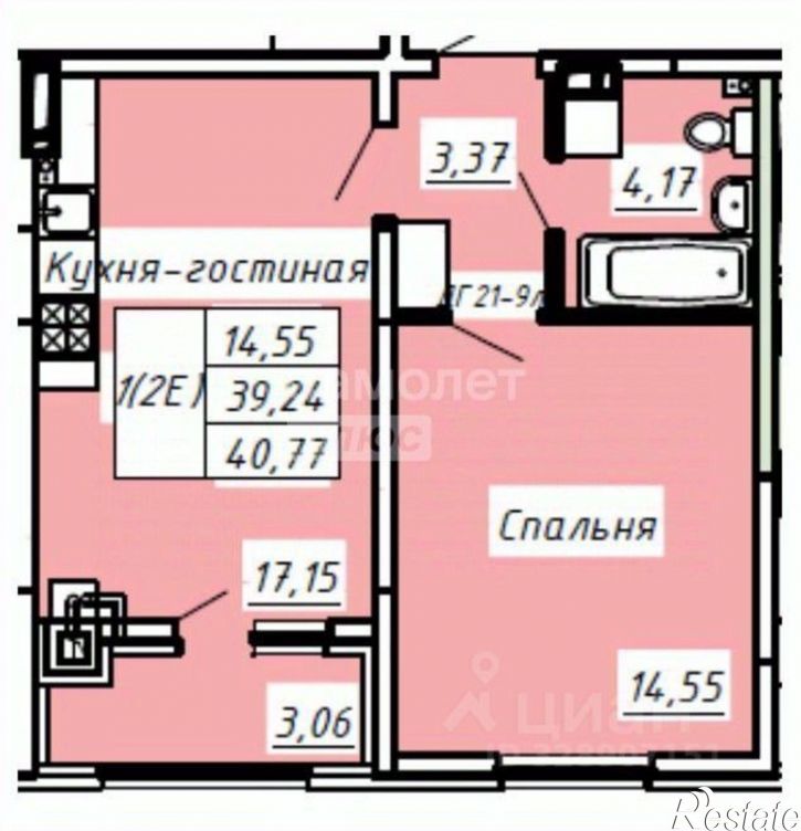 1-комн квартира Соловьиная улица, 4,  д. 4