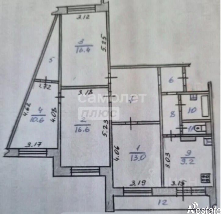 4-комн квартира проспект Хрущёва, 5,  д. 5