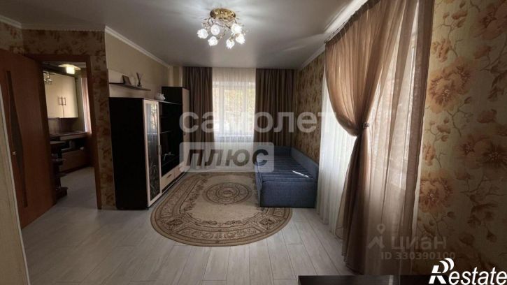 1-комн квартира улица Дубровинского, 7А,  д. 7А