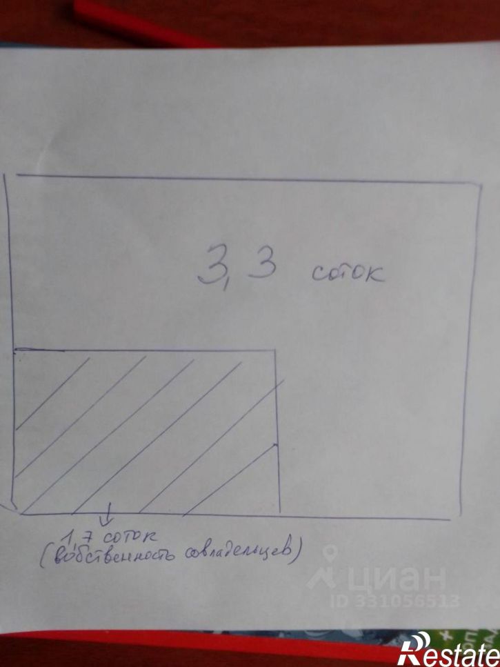 Земельный участок Верхняя Казацкая улица, 39,  д. 39