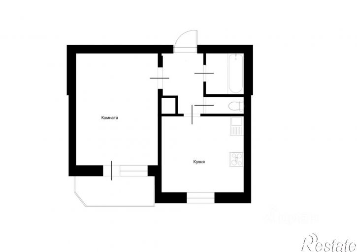 1-комн квартира ул Парижской Коммуны, 32,  д. 32
