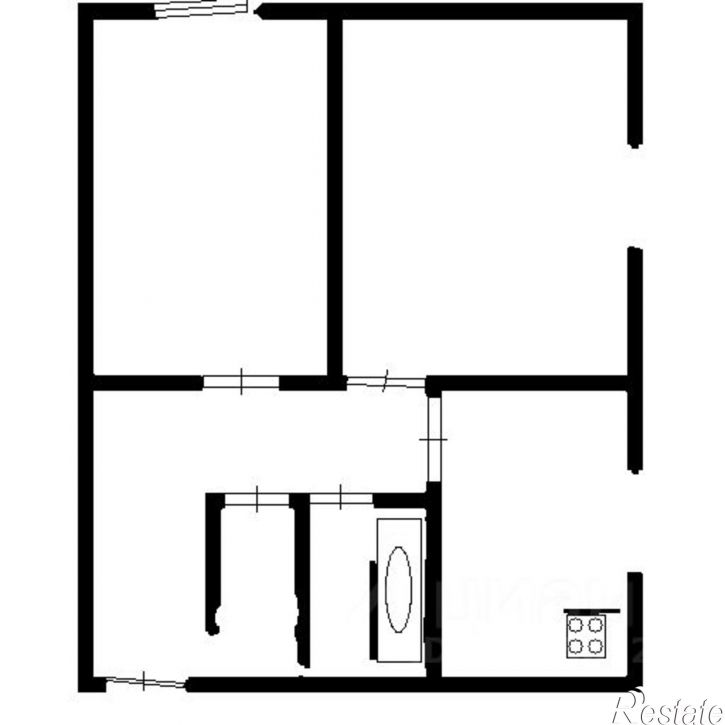 2-комн квартира ул Союзная, 26А,  д. 26А