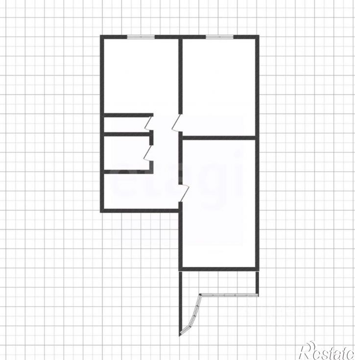 2-комн квартира ул Домостроителей, 6,  д. 6