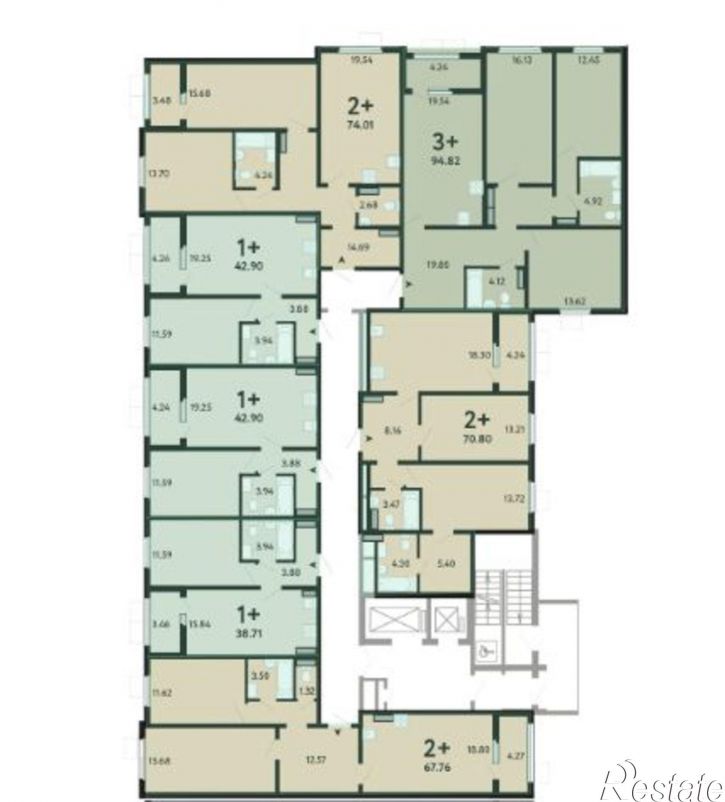 2-комн квартира в новом доме ул Энгельса, 115А,  д. 115А