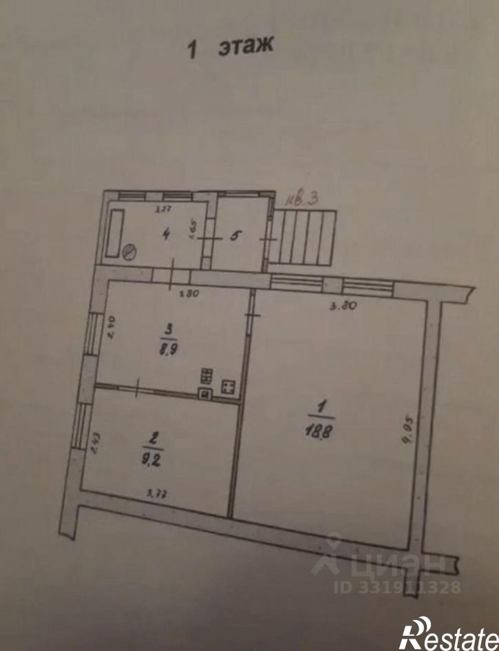 2-комн квартира пер Щигровский 5-й, 3,  д. 3