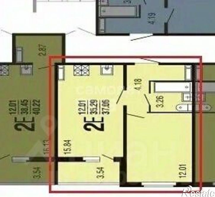 2-комн квартира Надежды Плевицкой пр-кт, 11А,  д. 11А