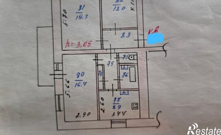 3-комн квартира ул Л.Толстого, 9,  д. 9