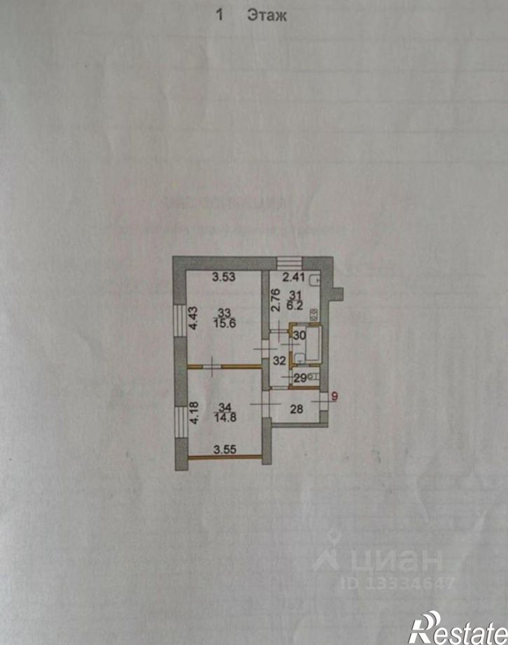 2-комн квартира ул Горького, 55,  д. 55