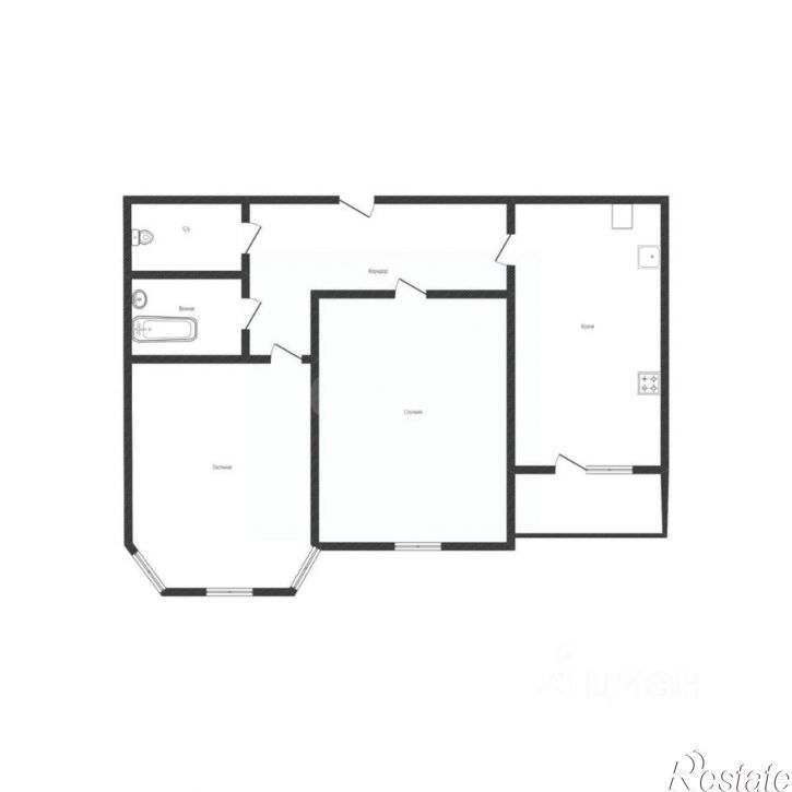 2-комн квартира пр-кт Победы, 50,  д. 50