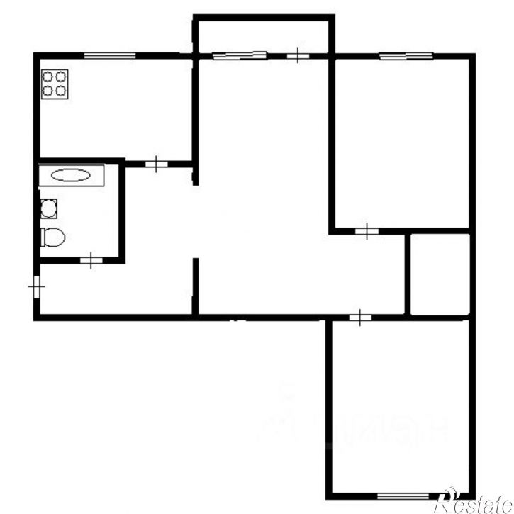 3-комн квартира ул Орловская, 34,  д. 34
