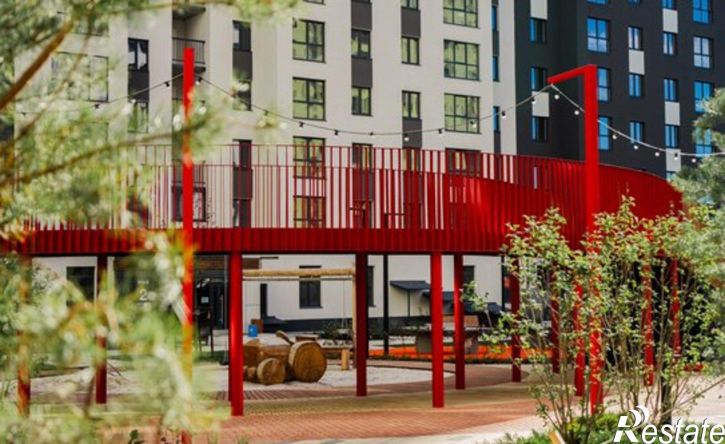 1-комн квартира в новом доме микрорайон Курского Завода Тракторных Запчастей