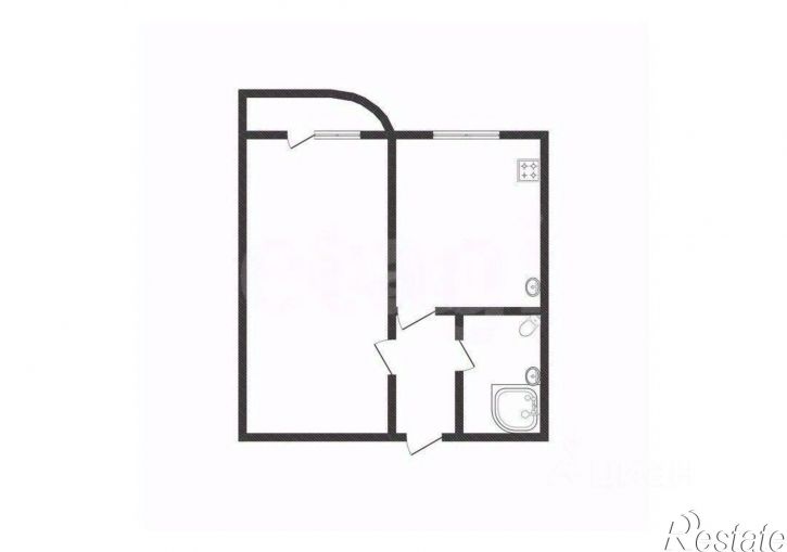 1-комн квартира пр-кт Анатолия Дериглазова, 57,  д. 57