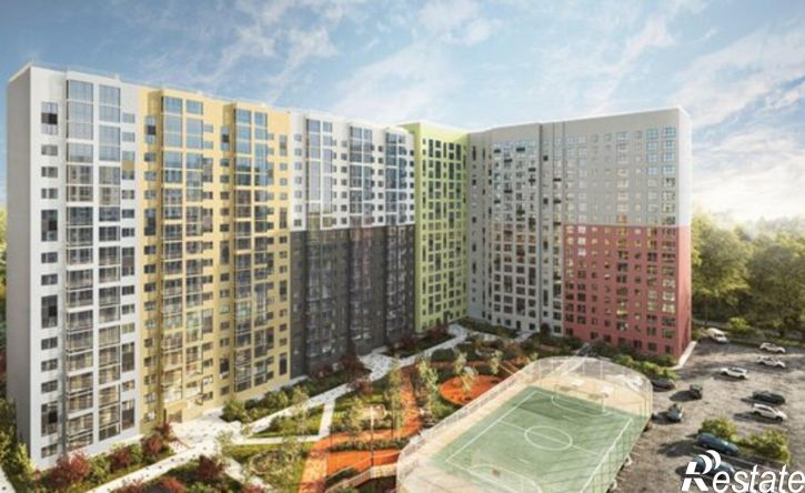 1-комн квартира в новом доме микрорайон Курского Завода Тракторных Запчастей