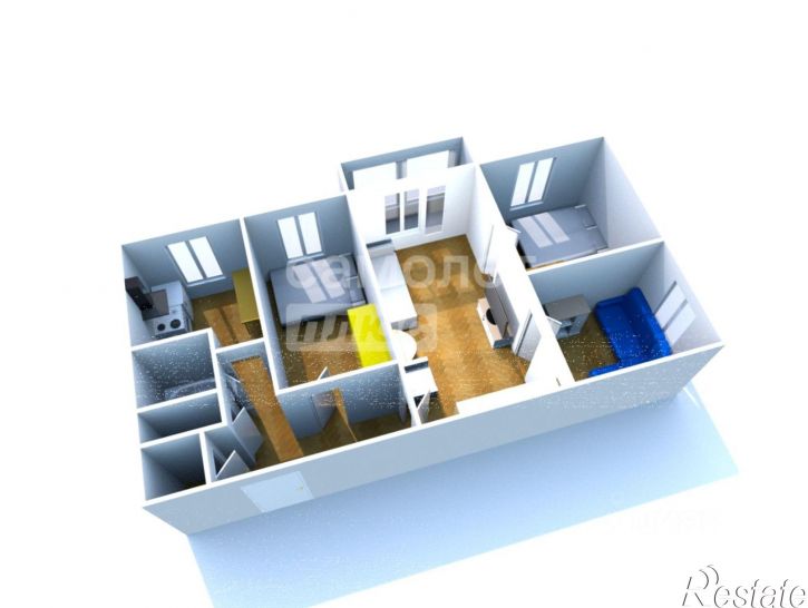 4-комн квартира ул Энергетиков, 3,  д. 3