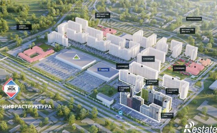 1-комн квартира в новом доме ул Энгельса, 115А,  д. 115А
