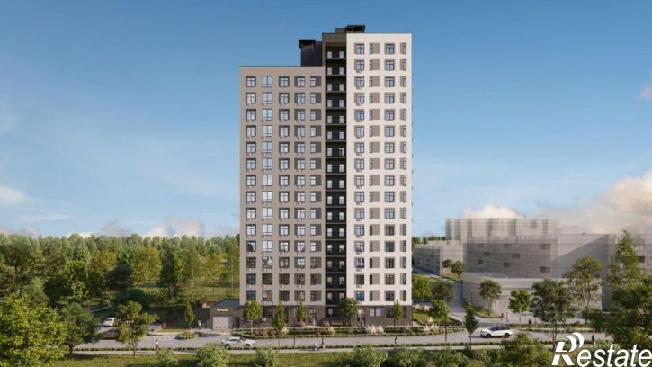 1-комн квартира в новом доме Хуторская улица