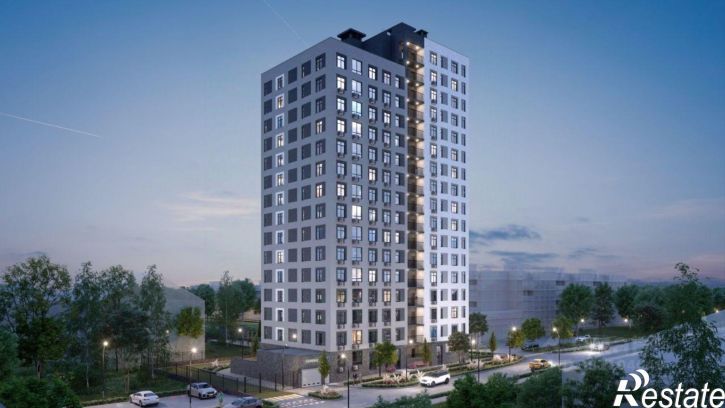 1-комн квартира в новом доме Хуторская улица