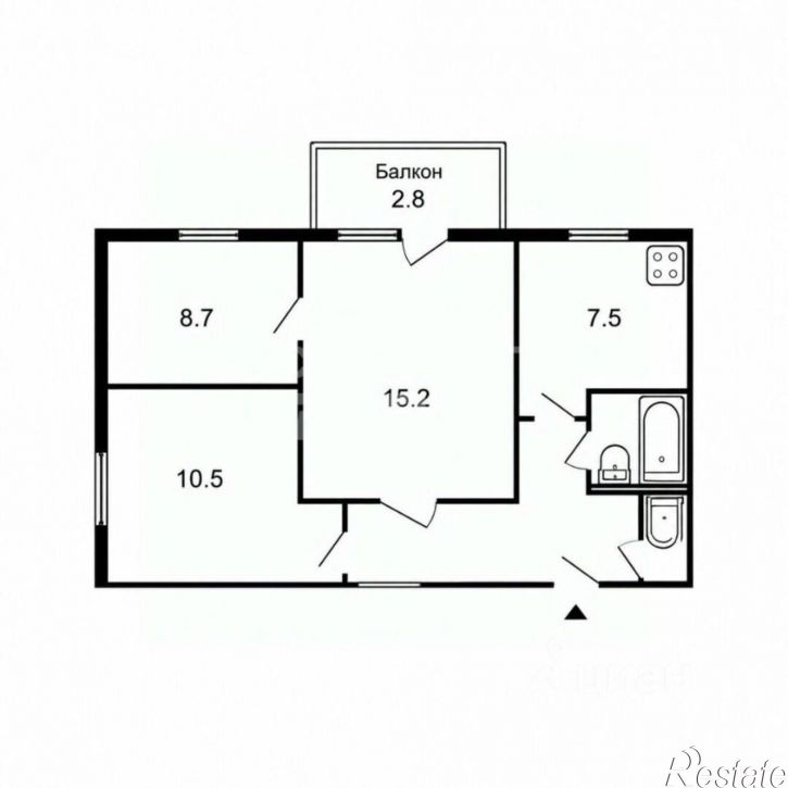 3-комн квартира ул Павлуновского, 112,  д. 112
