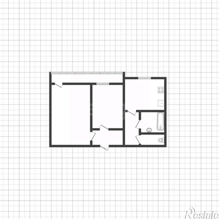 2-комн квартира пр-кт Дружбы, 2,  д. 2