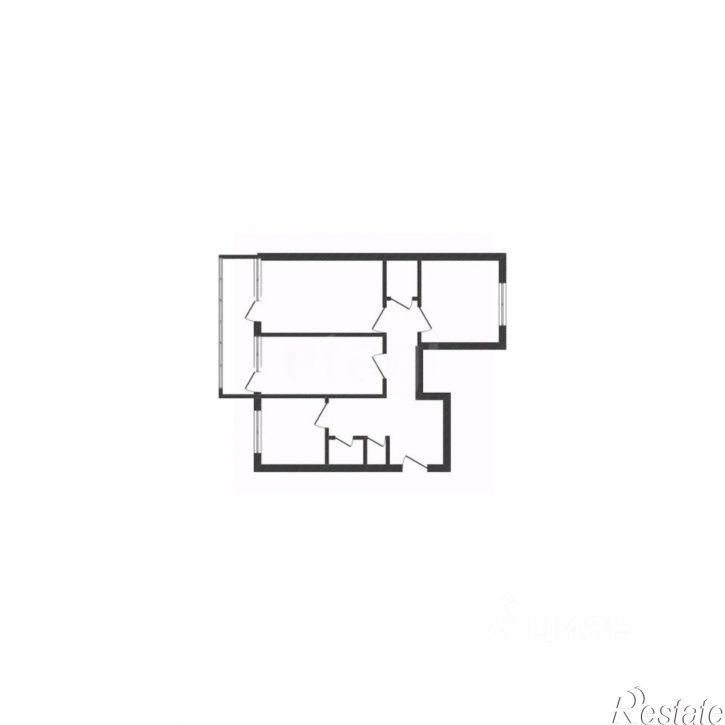 3-комн квартира пр-кт Вячеслава Клыкова, 12,  д. 12