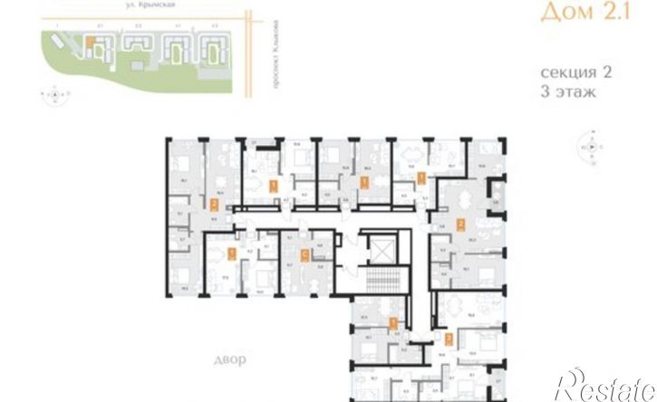 1-комн квартира в новом доме пр-кт Вячеслава Клыкова, 69,  д. 69