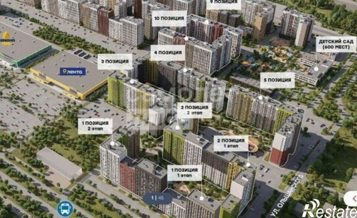 2-комн квартира ул Энгельса, 115А/1,  д. 115А/1