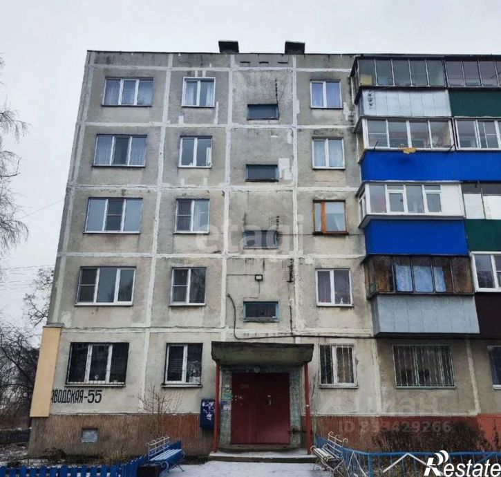 1-комн квартира ул Заводская, 55,  д. 55