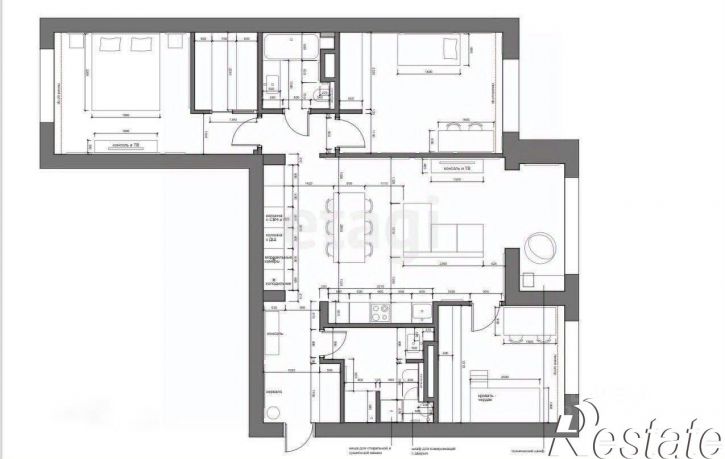 4-комн квартира улица Павлуновского, 3А,  д. 3А