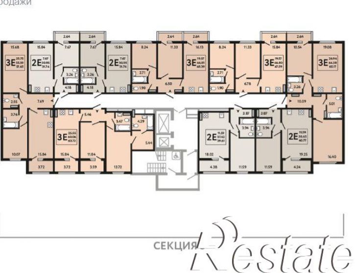 2-комн квартира в новом доме улица Энгельса (дублёр), 115/3,  д. 115/3